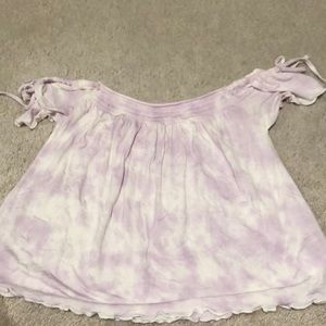 An Off the Shoulder Shirt